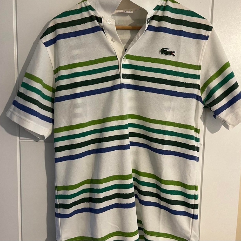 Lacoste Sport Stripe Polo - Picture 2 of 4